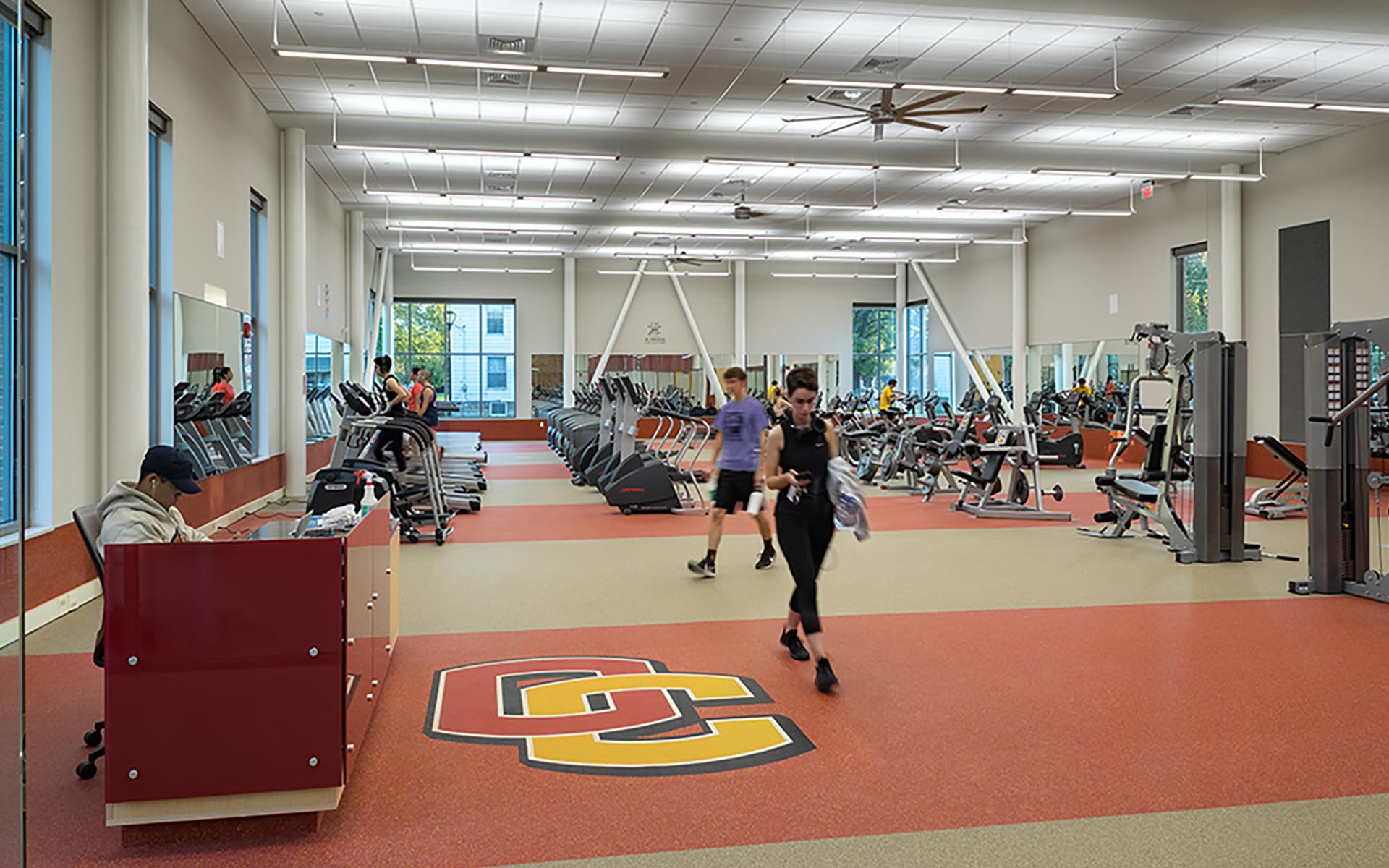 Oberlin College Health & Wellness Center Control Fitness - Panzica Construction