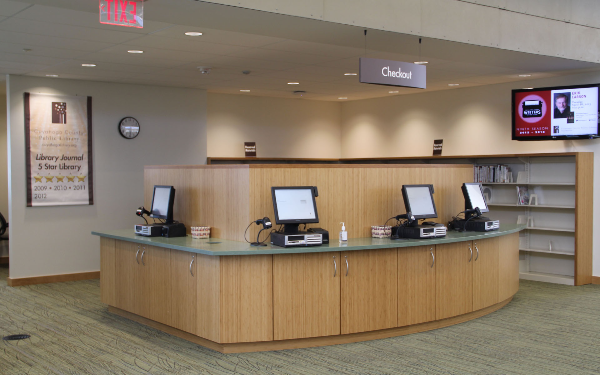 Mayfield Public Library checkout